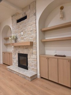Custom cabinetry detail by Bro Wood